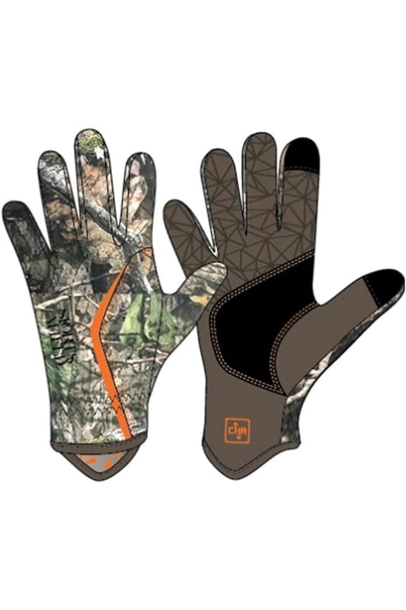 Men's Sports Thermal Camo Hunting Gloves Large