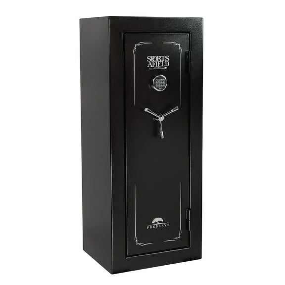 Sports Afield Preserve Series Gun Safe E-Lock Black SA5924P