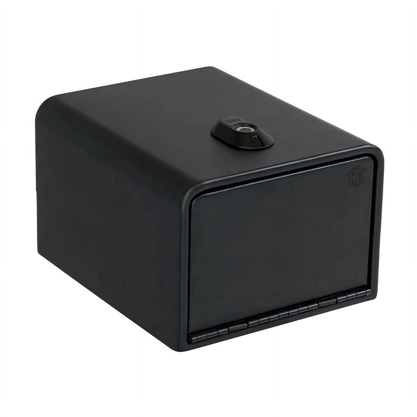 Matte Black Biometric Quick Access Home Defense Vault