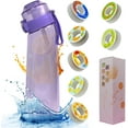 Sports Air Water Bottle BPA Free Starter up Drinking Bottle,651ml Fruit