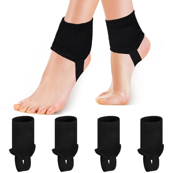 Sports Ankle Brace Compression Support Sleeve Breathable Elastic Foot Wrap for Running Soccer Football Joint Protection & Sprain Prevention Ankle Guard for Men Women