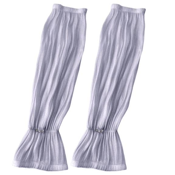 Sports Arm Cover for Women Lightweight Breathable Stretchy Arm Sleeve with Lace Pearl Ribbon Silk Modern Fashion