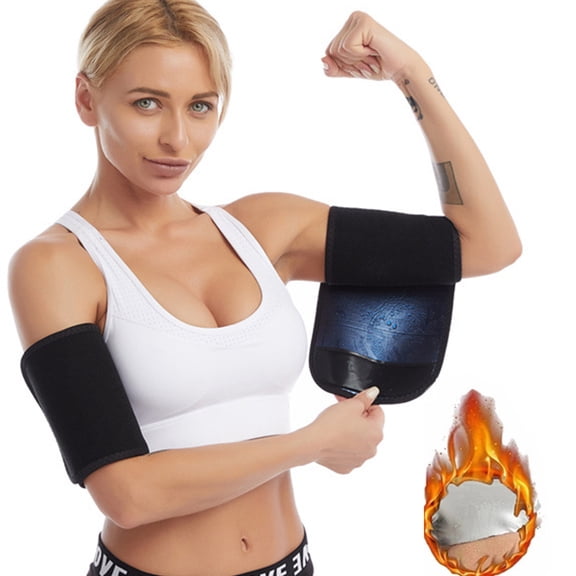 Sports Arm Shaping Sleeves,Body Sweat Enhancing Fitness Arm Straps with Muscle Support and Stretchy Durable Material,Perfect for Weightlifting Running Gym Workouts and Fitness Enthusiasts-Blue