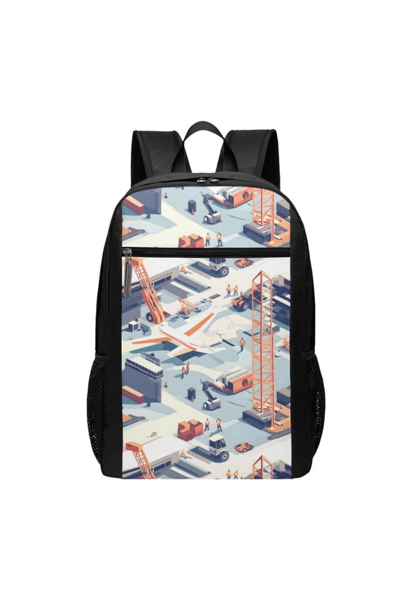 Sports Backpack 17126.5in Adjustable Shoulder Strap Reinforcement With Anti-Contraction And Tensile Properties Construction Site