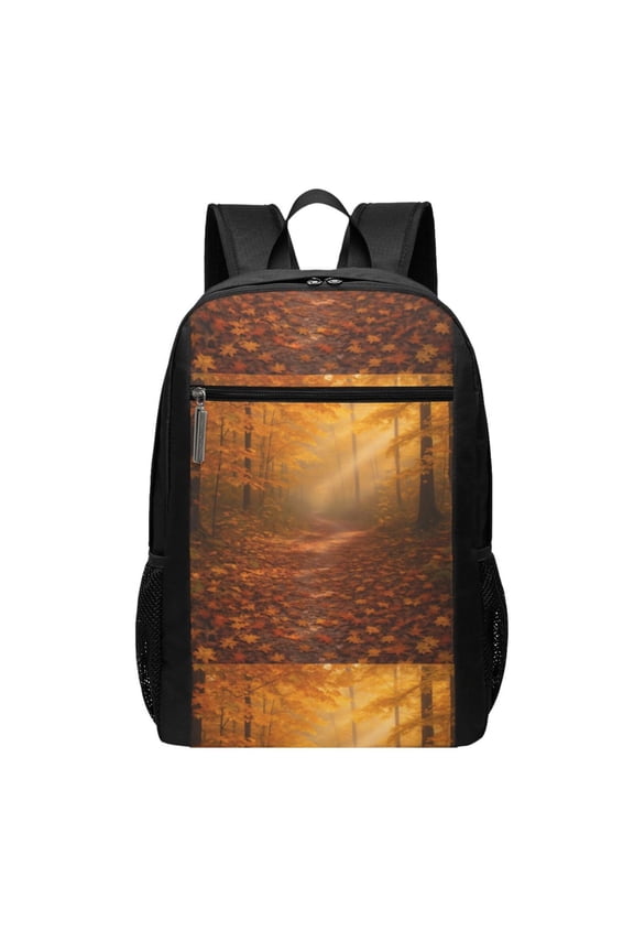 Sports Backpack 17126.5in Adjustable Shoulder Strap Reinforcement With Anti-Contraction And Tensile Properties Forest Path