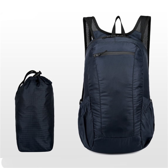 Outdoor Sports Backpack with Padded Shoulder Straps, Waterproof, Lightweight, Large Capacity Cloth Backpack for Running Cycling Hiking Skiing Snow Sports
