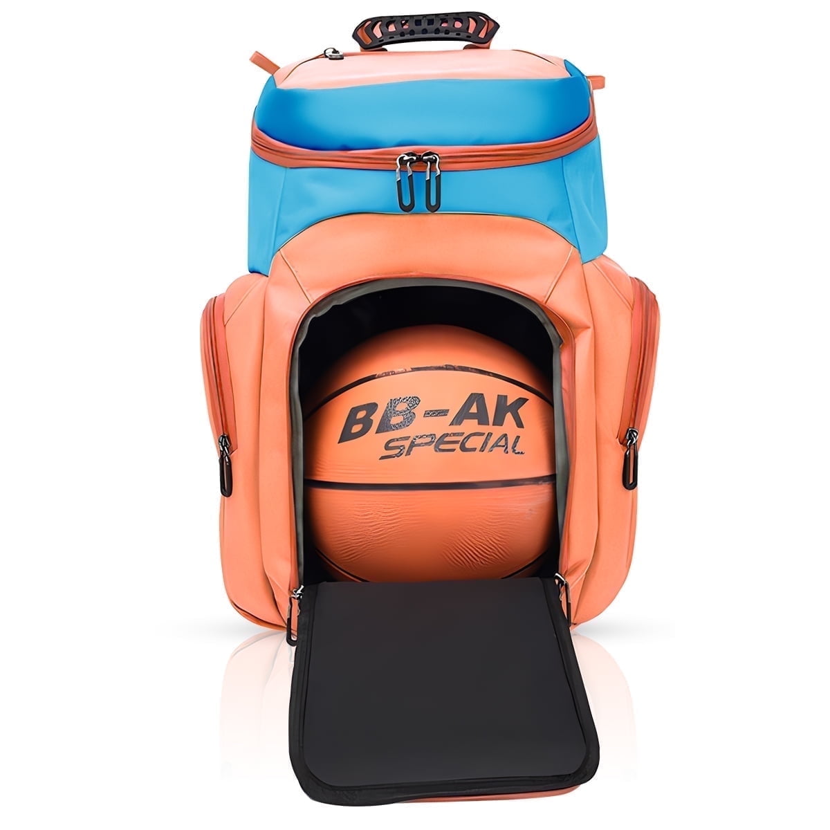 Sports Bag for Basketball, Soccer & More Basketball Backpack with Ball Holder & Shoes Compartment