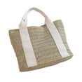 thumbnail image 1 of Sports Bag for Travel and Outdoor Activities - Durable Beach Tote with Burlap Straw Handmade for Weddings and Everyday Use, 1 of 2