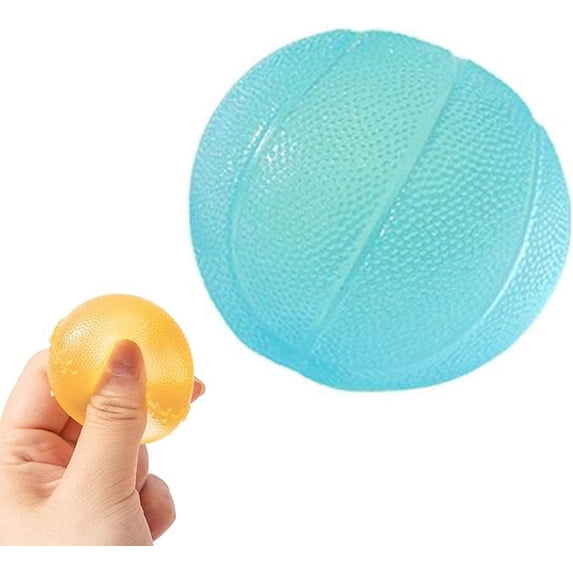 Sports Ball Squishy for Adults Soft Tactile Office Desk Accessory TPR Sensory Gadget Basketball Baseball Soccer Football Design Manual Venting Tool 1 Pack