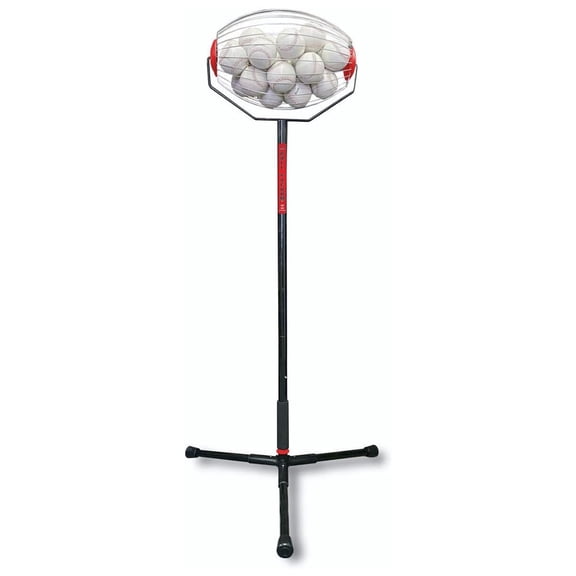 Sports Ball Vacuum  Durable Baseball and Softball Retriever with Rolling Basket, Doubles as Ball Container for Easy Access During Training | Quick Ball Collection, Eliminates Bending Over