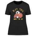 thumbnail image 1 of Sports Balls Born To Win T-Shirt Women -Image by Shutterstock, Female XX-Large, 1 of 2