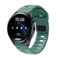 thumbnail image 1 of Sports Band Compatible for Samsung Galaxy Watch 4 Classic 42mm Women Men, Soft Silicone TPU Replacement Watch Strap for Samsung Galaxy Watch 4 Classic 42mm Adjustable Loop Band, Green, 1 of 8
