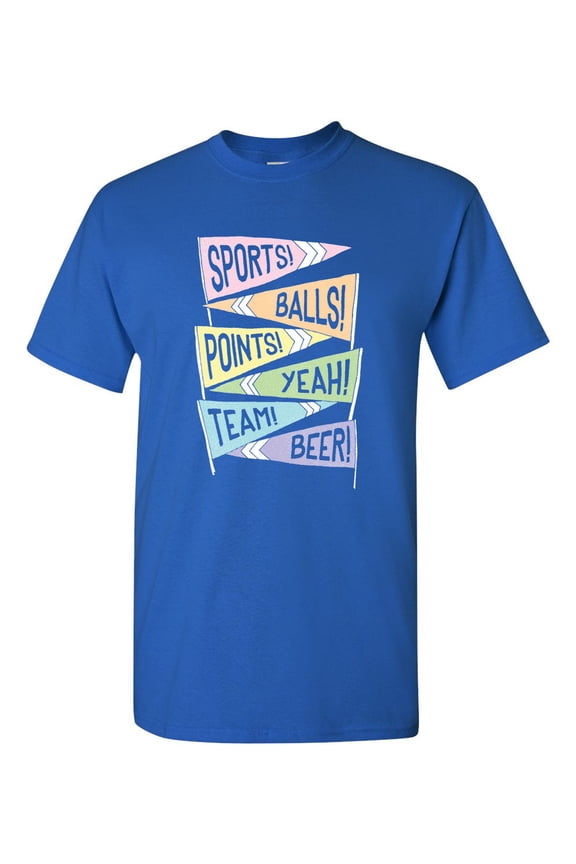 Sports BeanePod Artworks Art Funny DT Adult T-Shirt Tee