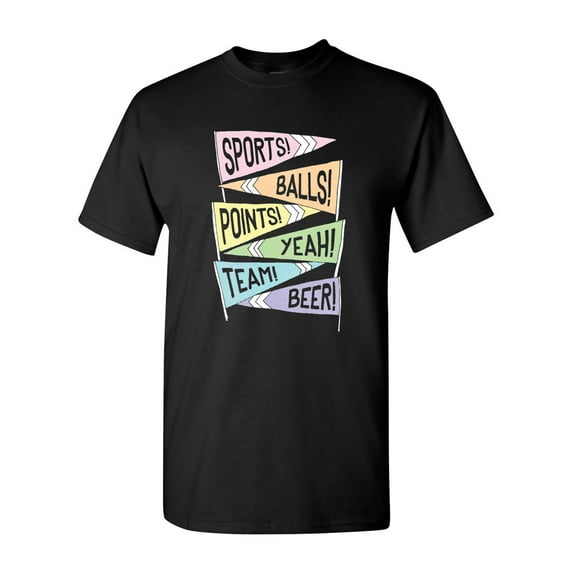 Sports BeanePod Artworks Art Funny DT Adult T-Shirt Tee
