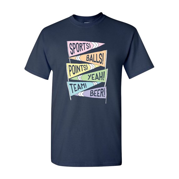 Sports BeanePod Artworks Art Funny DT Adult T-Shirt Tee