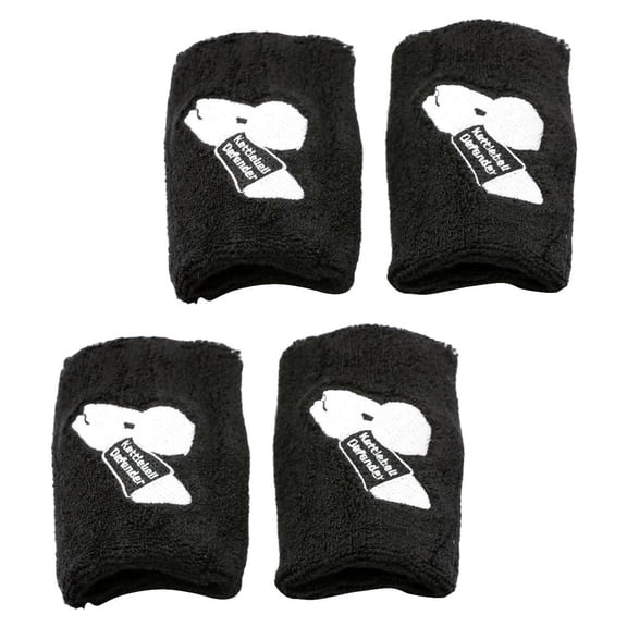 Sports Black Kettlebell Wrist Guards Protector Wraps