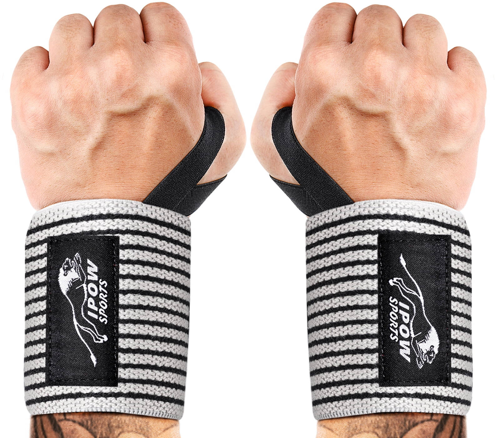 Wrist Wraps For Weightlifting (USPA, IPL, USAW & IWF Approved),18