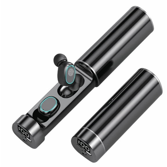 Sports Bluetooth Headset,Ear-Mounted Bluetooth Headphones,Long Battery Bluetooth Headset,Digital Display Headset,Lightweight Sports Headset,Automatic Pairing Headset,LED Display Bluetooth Headset