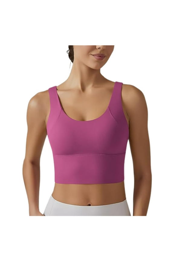 Sports Bra,Ladies' Fashionable And Casual V Shaped Back Cloud Feeling Integrated Cup Sports Bra Tight Fitting High Elasticity Running Fitness Yoga Suit Bra