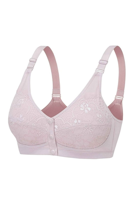 Sports Bra Tank Top Women Convertible Bra Feature V-Neck Soft Bra Style W-1641 Gray 80B