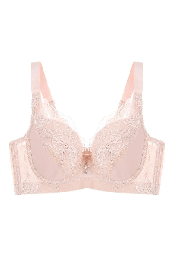 Sports Bra Underwire Push-Up Yoga Bra Solid Print Khaki 34C