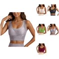 thumbnail image 1 of Sports Bra Workout Bra Front Closure Push Up Sports Bra for Women Seamless Smooth Back Underwire Support & Side Smoothing, 1 of 5