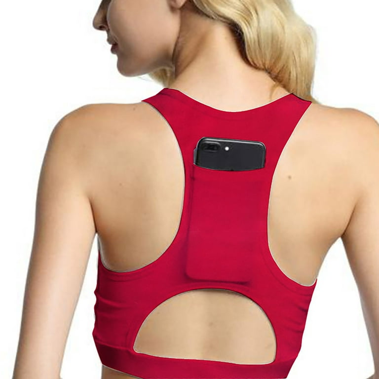 Sport Bras for Women Running Shockproof Yoga Mobile Yoga Portable