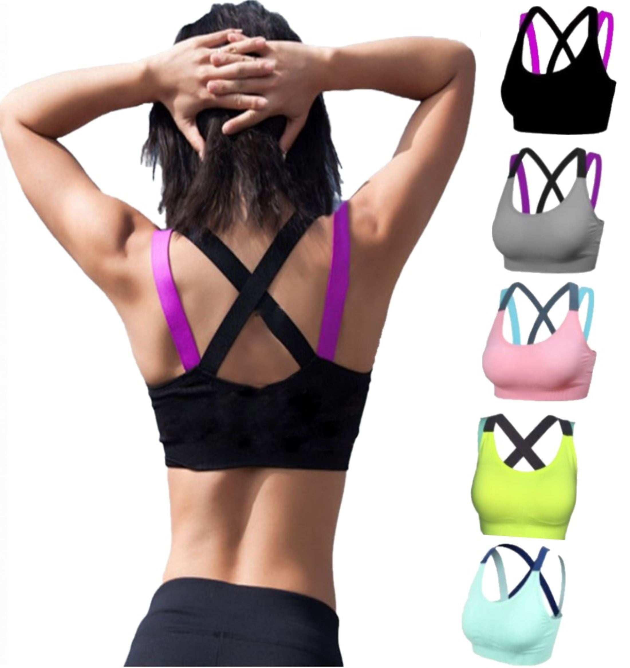  Infinity Racerback, Moderate Support, Seamless