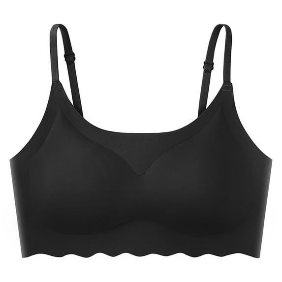 Sports Bra for Women, Longline Padded Strappy Sports Bras Medium Support Yoga Gym Running Workout Crop Tank Tops