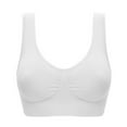 thumbnail image 1 of Sports Bras Comfort Bras for Women Seamless Wireless Sleep Yoga Bras with Removable Pads 1/3-Pack for Workout Athletic Fitness Gym S-3XL, 1 of 6