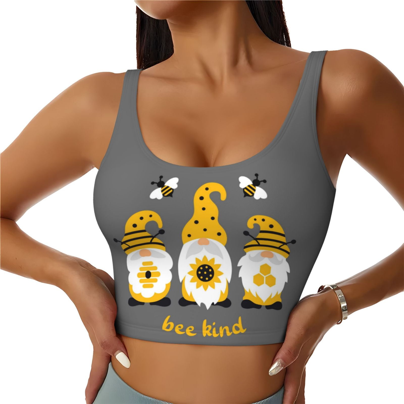 Women’s Low Intensity Sports Bra - Bee Garden main image 0