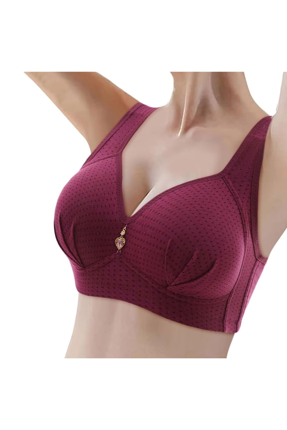 Sports Bras For Women,Women Fashion Casual Breathable Tube Top Bra Underwear Without Steel Ring Gathering And Adjusting Bro
