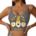 thumbnail image 1 of Sports Bras for Women Workout Tank Tops, Bee Kind Running Vest with Removable Cups, 1 of 7