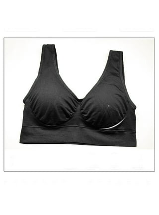 RYRJJ Seamless Lace Bras for Women 2 Pack Wirefree Comfortable