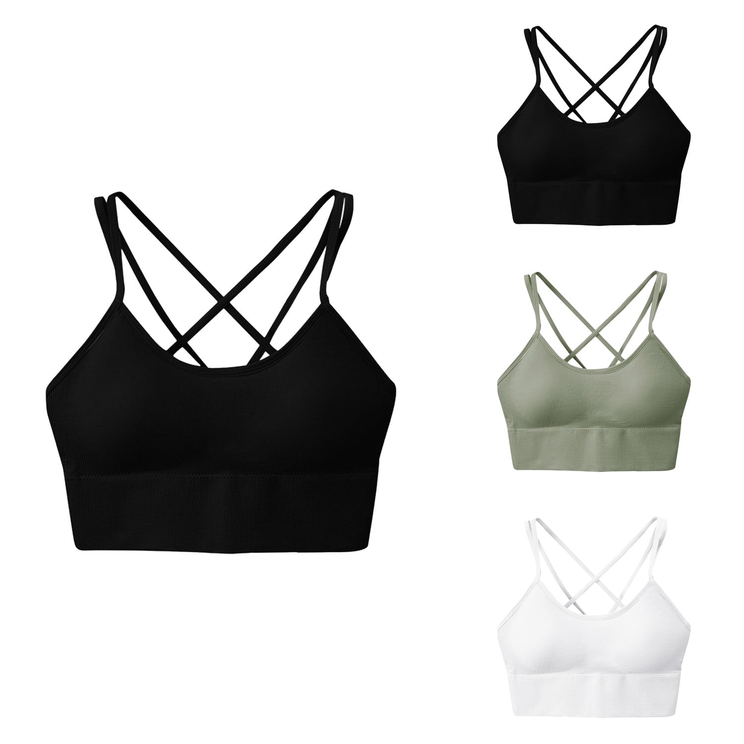 Kitty Printed Sport Gym Bra for Women's main image 1