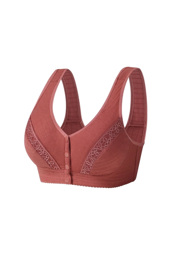 Womens Sports Bras High Impact No Underwire Lactation Bra Back Adjustment Yoga Running Bra V-Neck No Underwire Bra Feature Hook and Eye Closure Demi & Balconette Bra -d Style Y-580 L