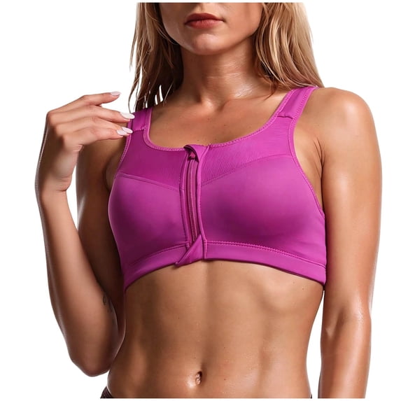 Sports Bras for Women Pilates Travel Activewear Breathable Everyday Comfort Clean Casual Styling Warm Weather Daily Wear Clean Silhouette Under Tops Summer Hot Pink 3XL