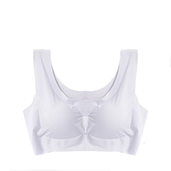 Sports Bras for Women Plus Size Girls Bra Women's Mind Sleep Underwear Plus Big-Size Comfort Sports Vest Bra Without Steel Ring Strapless Bra Wireless Bra Sports Bras Wireless Bra
