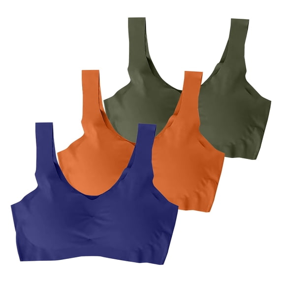 Sports Bras for Women Sleep Bra Compression Tank Top with Built in Bra Cute Sports Bra Full Coverage Wireless Bra Push up Bras for Women Breathable Back Bra Bralettes for Women with Support