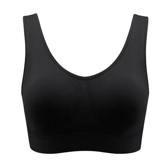 Sports Bras for Women 4PC Women Solidthin Large Bra Sports Bra Full Bra Cup Underbra Summer Plus Size Bras for Women Bras for Women