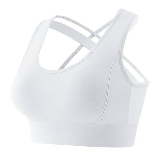 Sports Bras for Women 4PC Women Solidthin Large Bra Sports Bra Full Bra Cup Underbra Womens Bras Summer Plus Size Bras for Women
