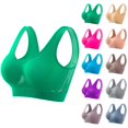 thumbnail image 1 of Sports Bras for Women Breathable Wireless Non Padded Bralettes Workout Running Yoga Bra Everyday Bras, 1 of 6