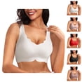 thumbnail image 1 of Sports Bras for Women Comfortable Lightweight Full Coverage Seamless Push Up Bralettes Everyday Bra, 1 of 6