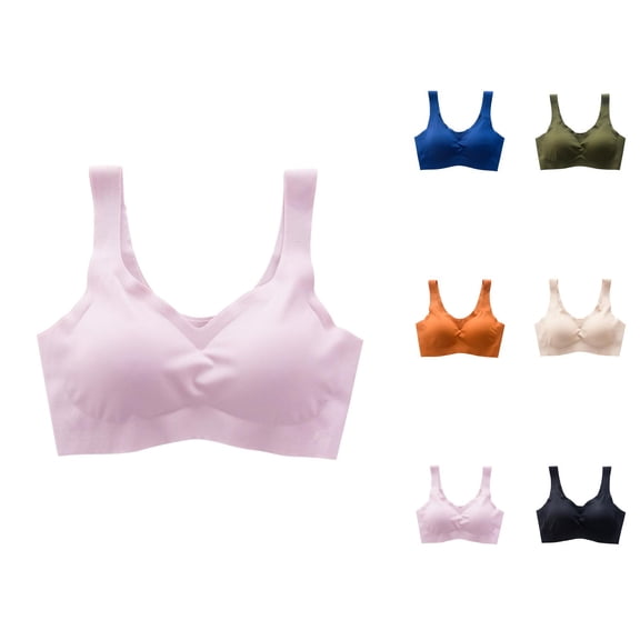 Sports Bras for Women Cooling Push Up No Underwire Seamless Sleep Running Athletic Bralettes Workout Bra