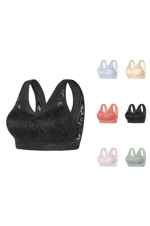 Sports Bras for Women Cooling Seamless Racerback Push Up No Underwire Yoga Gym Athletic Bralettes Workout Bra