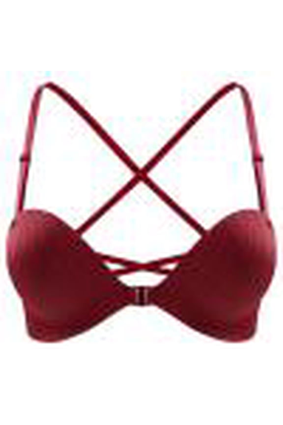 Sports Bras for Women Front Closure Racerback Wire-Free Breathable Triangle Bras