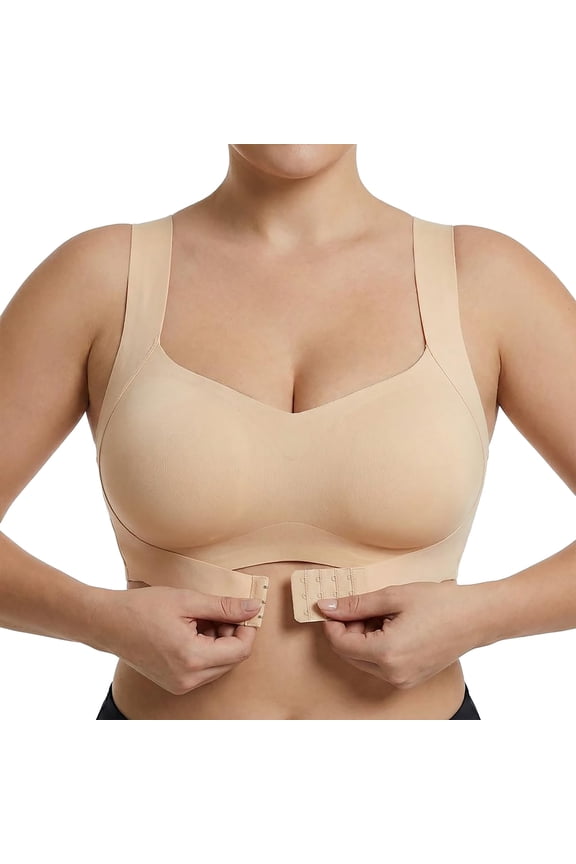 Sports Bras for Women Full Coverage Back Support Wireless Corrector Bra Womens Seamless Jelly Bras 1 PC