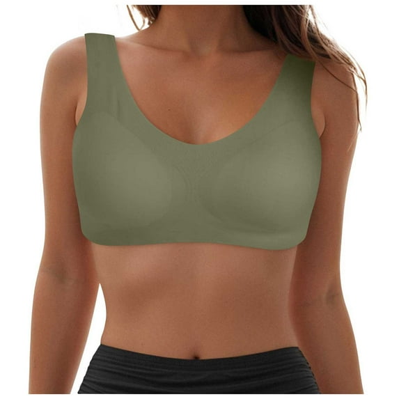 Sports Bras for Women High Impact 3 Pack Nursing Bras for Breastfeeding Seamless V Neck Mesh Maternity Bra Comfort Pregnancy Sleep Bralette