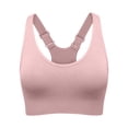 thumbnail image 1 of Sports Bras for Women, High Impact Workout Running Yoga Bras, Supportive & Adjustable Padded Gym Bras for Large Bust 36# Pink 40, 1 of 4
