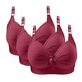 thumbnail image 1 of Sports Bras for Women High Support 3pcs Bra Solid Color Big Breast Women Lightly Lined Soft Padded Comfy Supportive Bralettes, 1 of 8